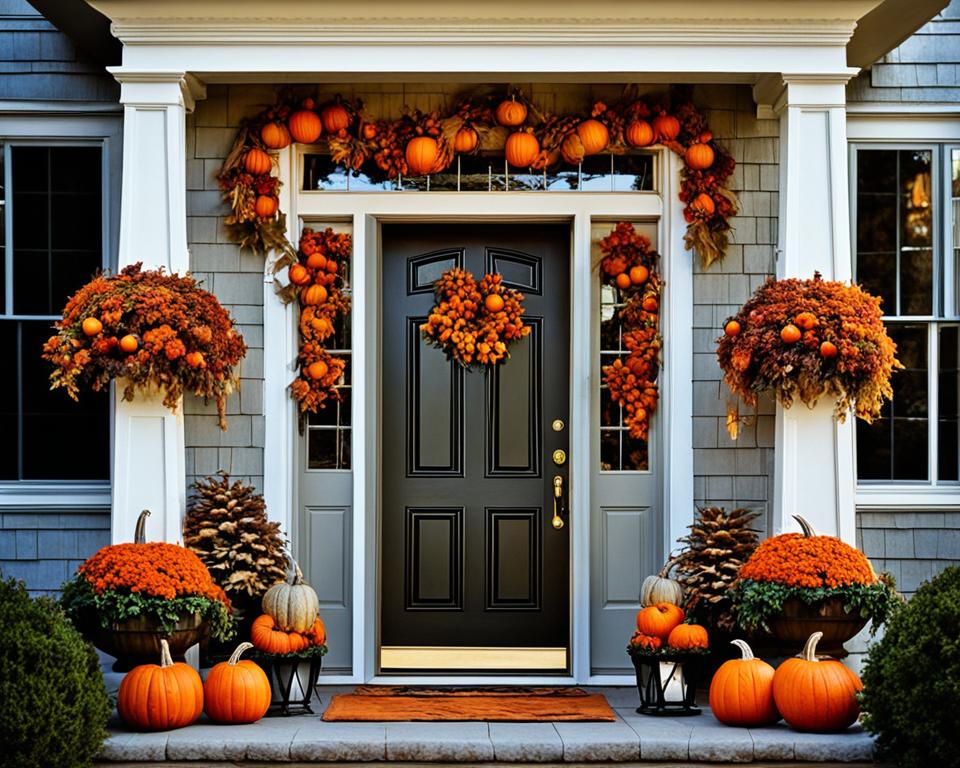 DIY pumpkin door hanger ideas