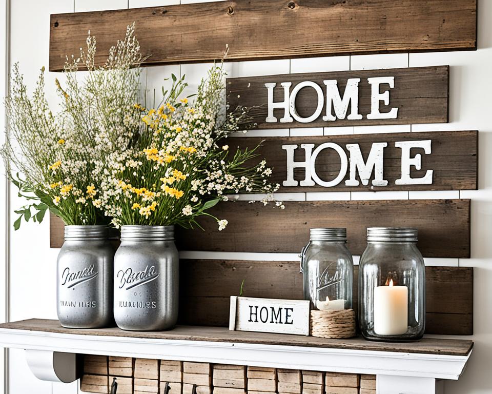 Farmhouse Mantel Decor Ideas