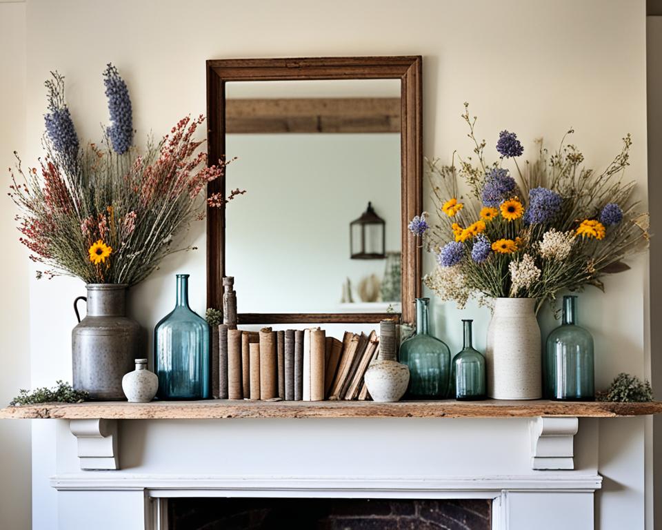 farmhouse mantel decor ideas