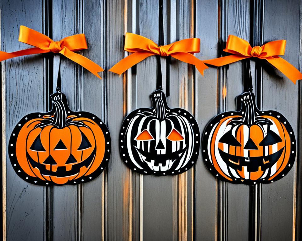 pumpkin door hangers