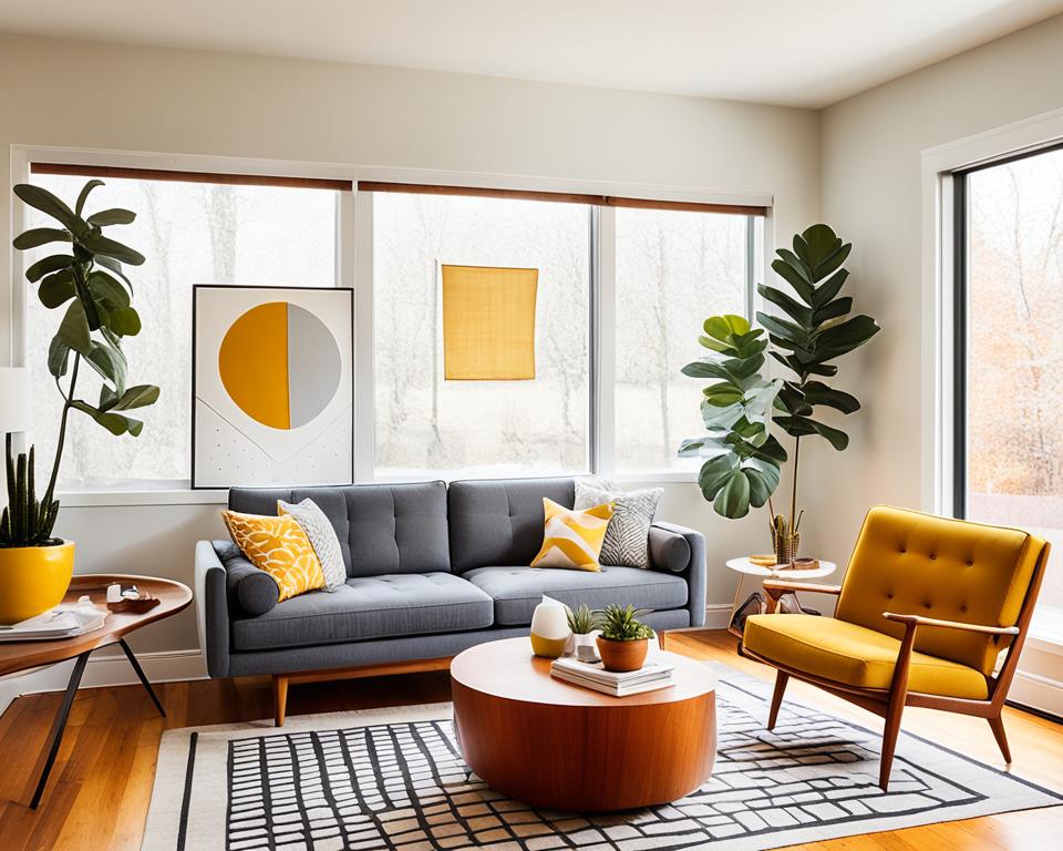 mid-century modern decor