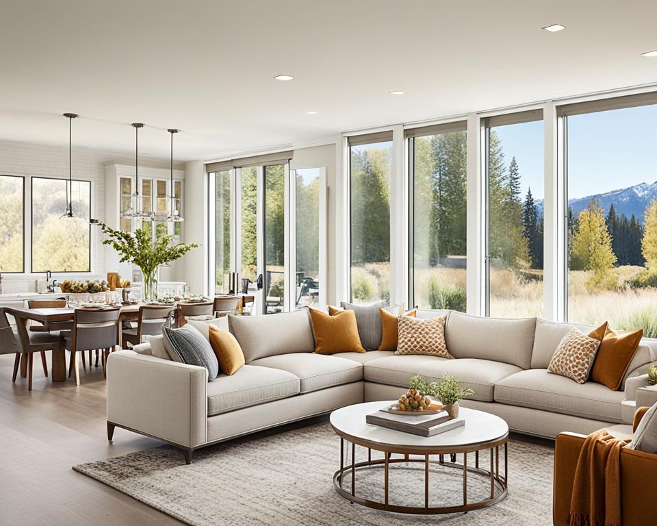 open concept living rooms